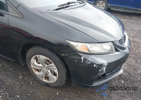 2013 Honda Civic Lx z USA, uszkodzony, nr VIN 2HGFB2F55DH592825